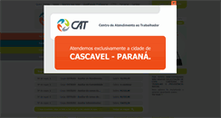 Desktop Screenshot of catpr.org.br
